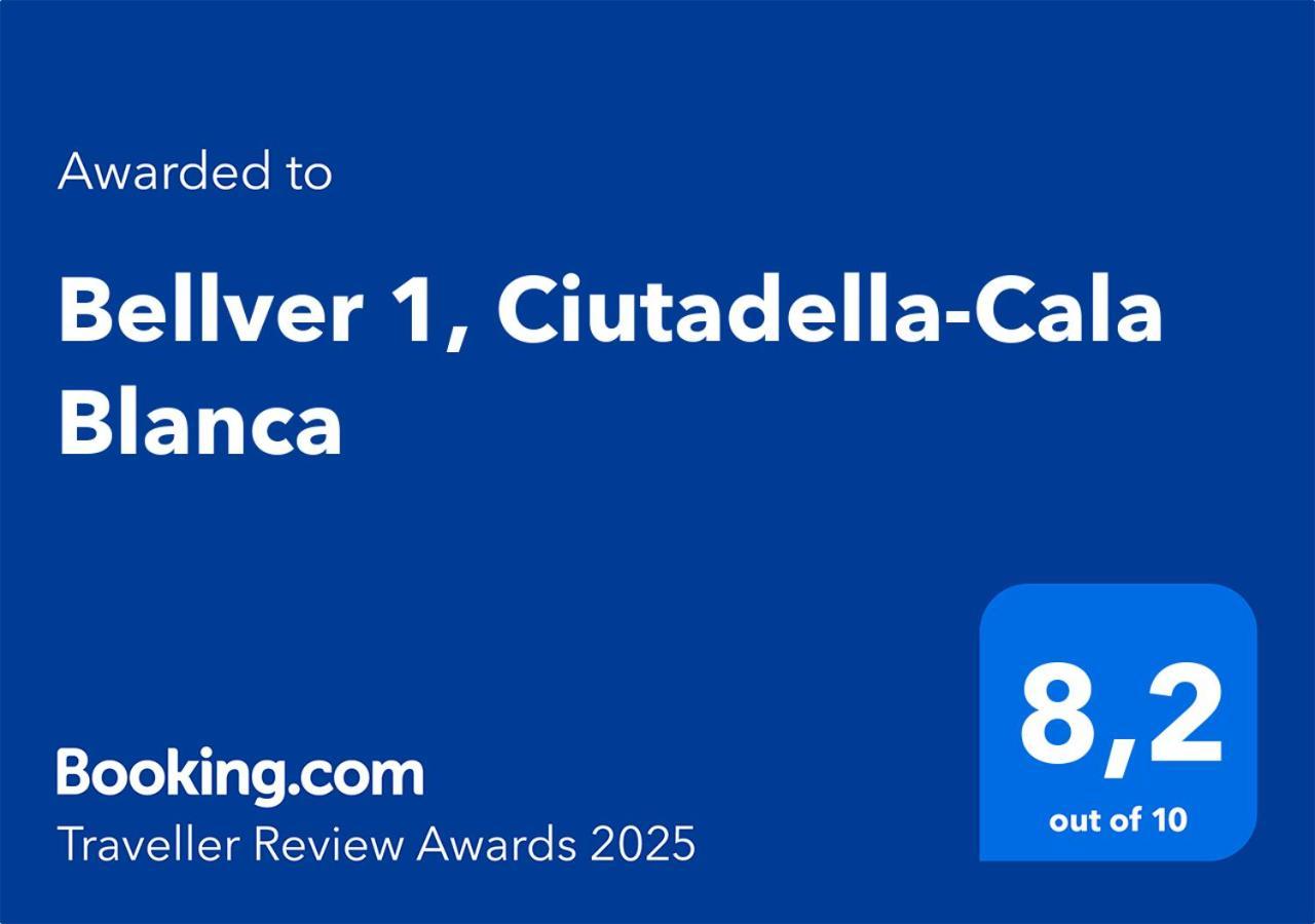 Bellver 1, Ciutadella-Cala Blanca Кала-Бланка Экстерьер фото